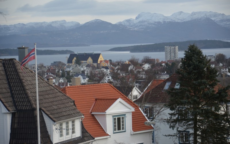 Nydelig utsikt over Stavanger